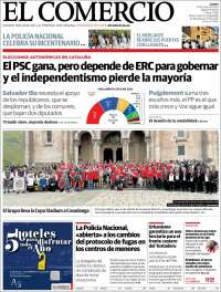 Portada de El Comercio - Gijón (Espa&ntilde;a)