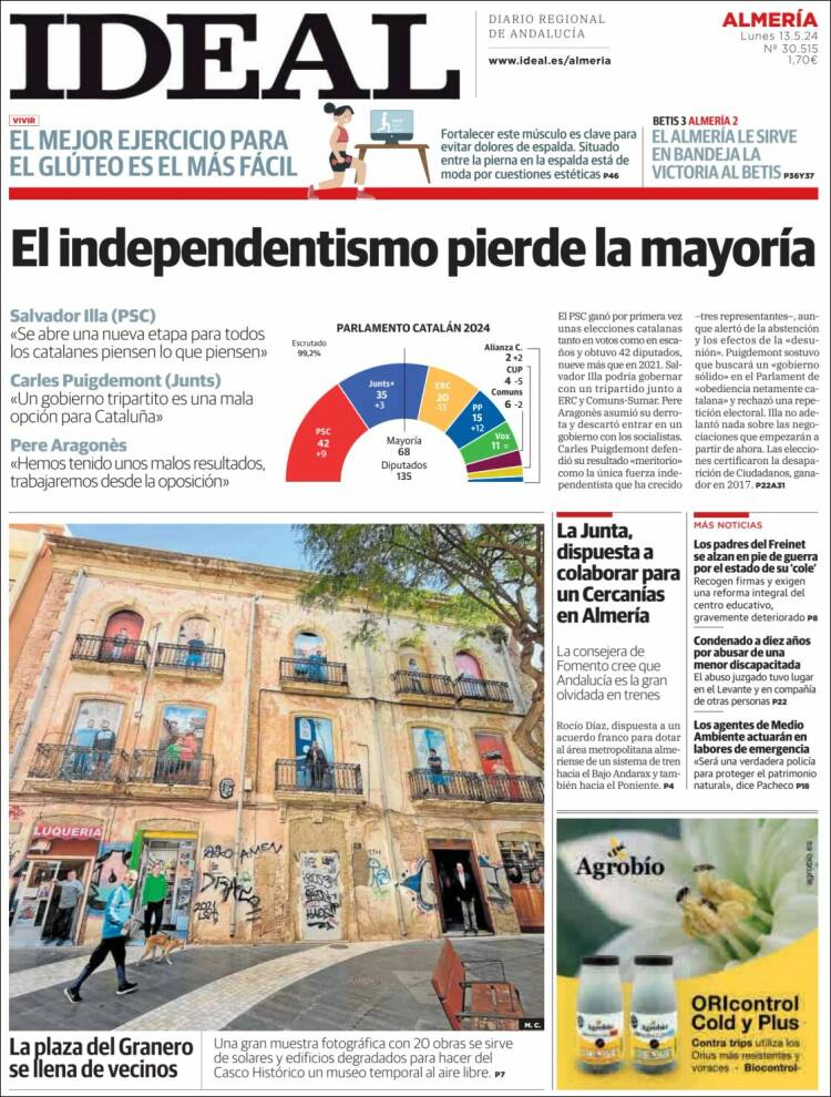 Portada de Ideal Almeria (Espa&ntilde;a)