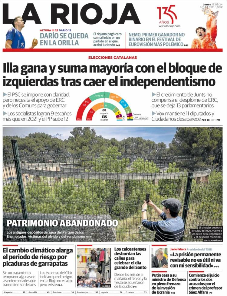 Portada de La Rioja (Espa&ntilde;a)