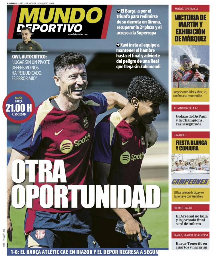 Portada de El Mundo Deportivo (Espa&ntilde;a)