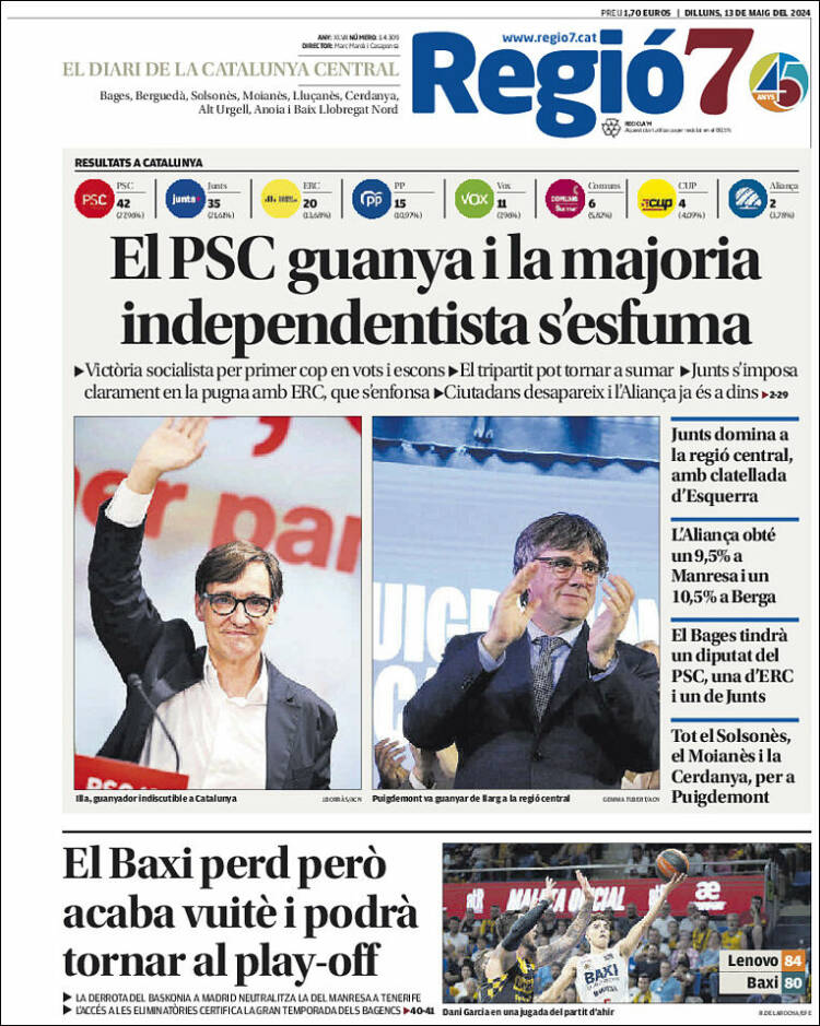 Portada de Regio7 (Espa&ntilde;a)