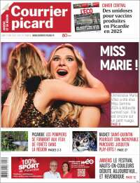 Portada de Courrier Picard (Francia)