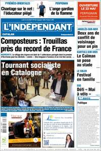 Portada de Le Indépendant (Francia)