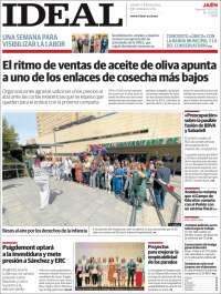 Portada de El Ideal de Jaén (España)