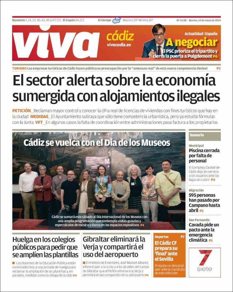 Portada de Información - Cadiz (España)