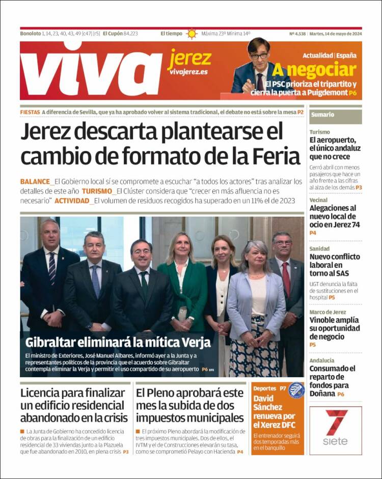 Portada de Información - Jerez (España)