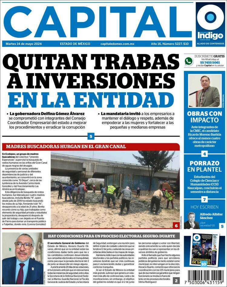 Portada de Capital México (M&eacute;xico)