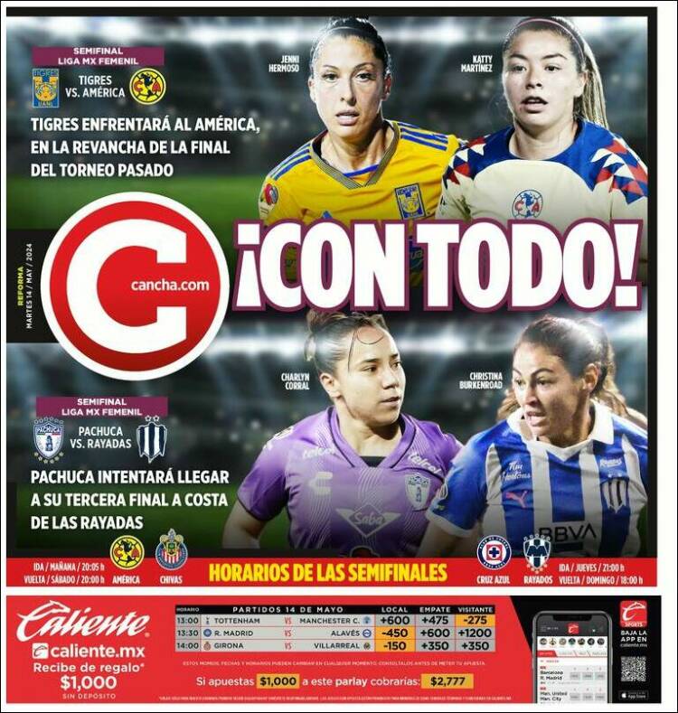 Portada de Cancha (M&eacute;xico)