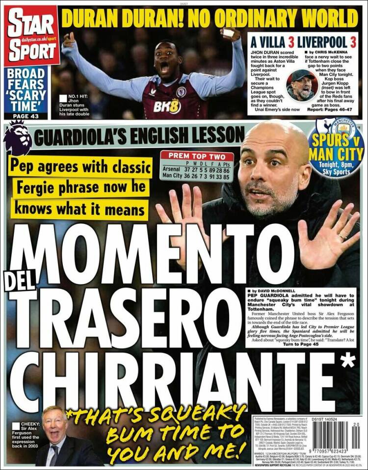 Portada de Star Sport (Reino Unido)