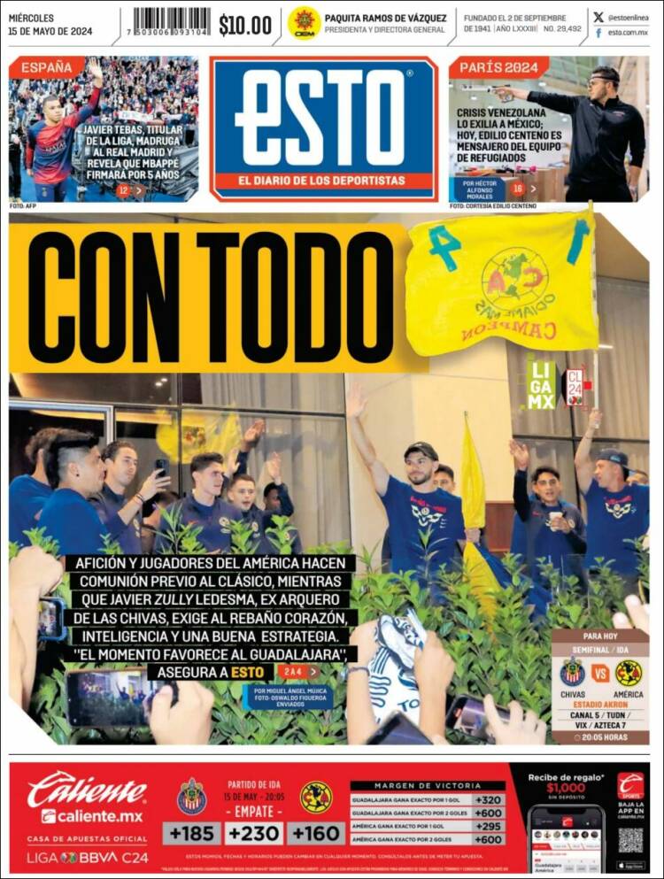 Portada de Esto (México)