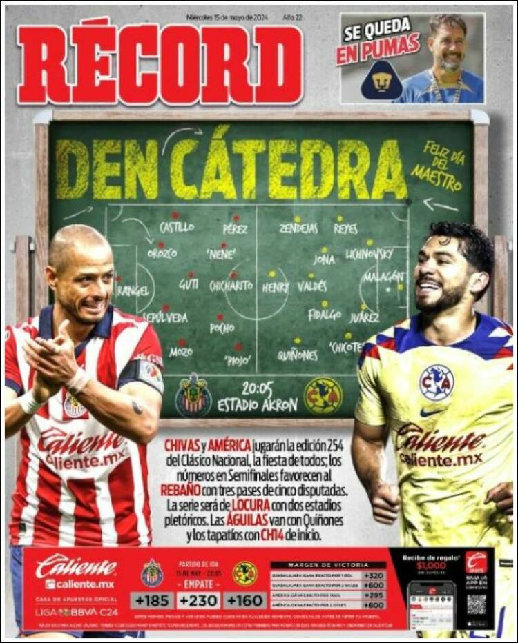 Portada de Record (México)
