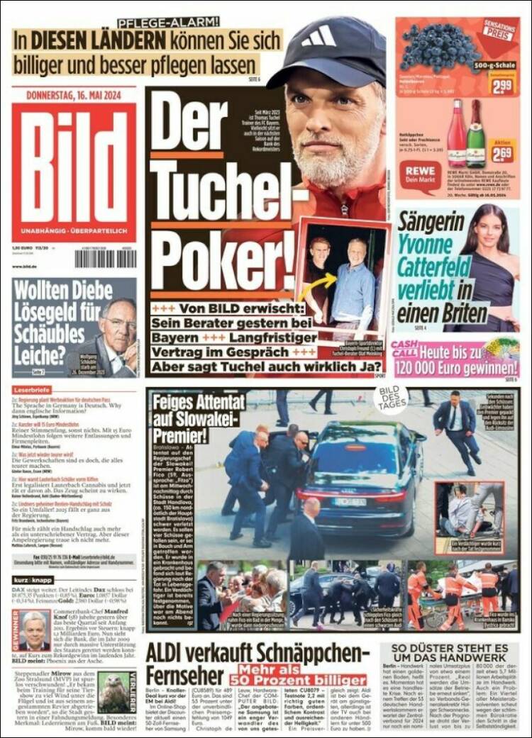 Portada de Bild (Alemania)