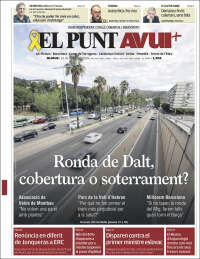 Portada de El Punt Avui (España)