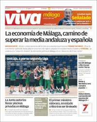 Portada de Viva Málaga (España)