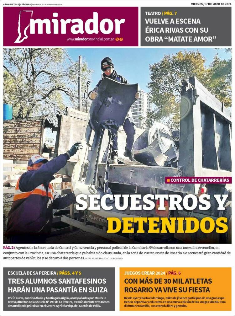 Portada de Mirador Provincial (Argentina)