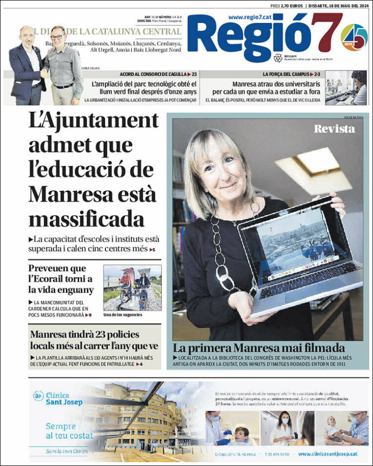 Portada de Regio7 (España)