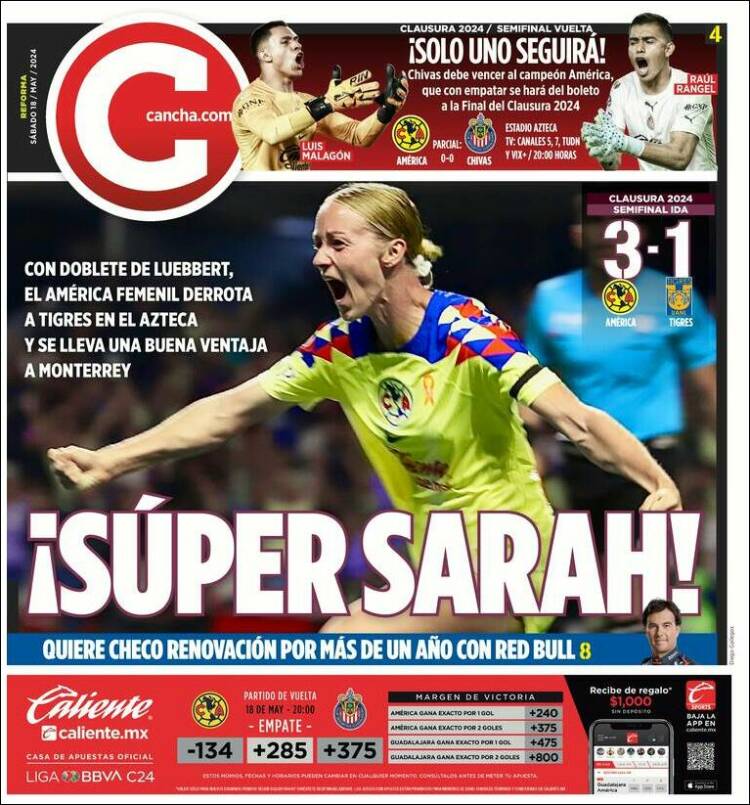 Portada de Cancha (M&eacute;xico)