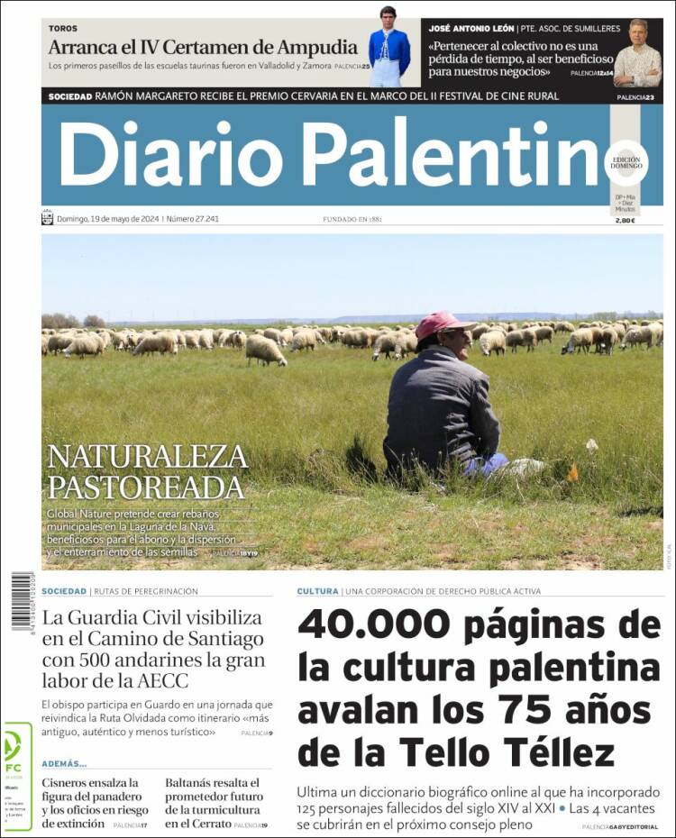 Portada de Diario Palentino (España)