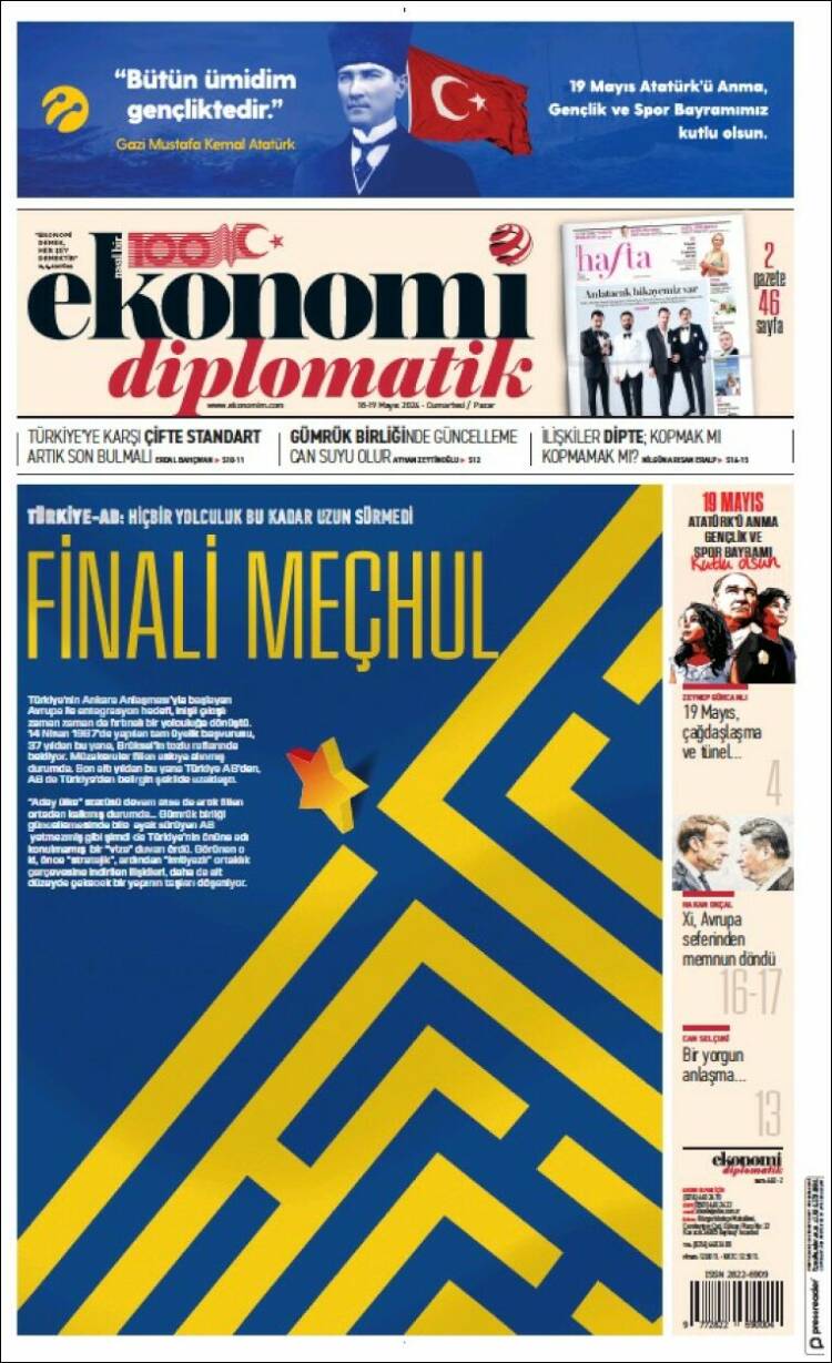 Portada de Dünya (Turqu&iacute;a)