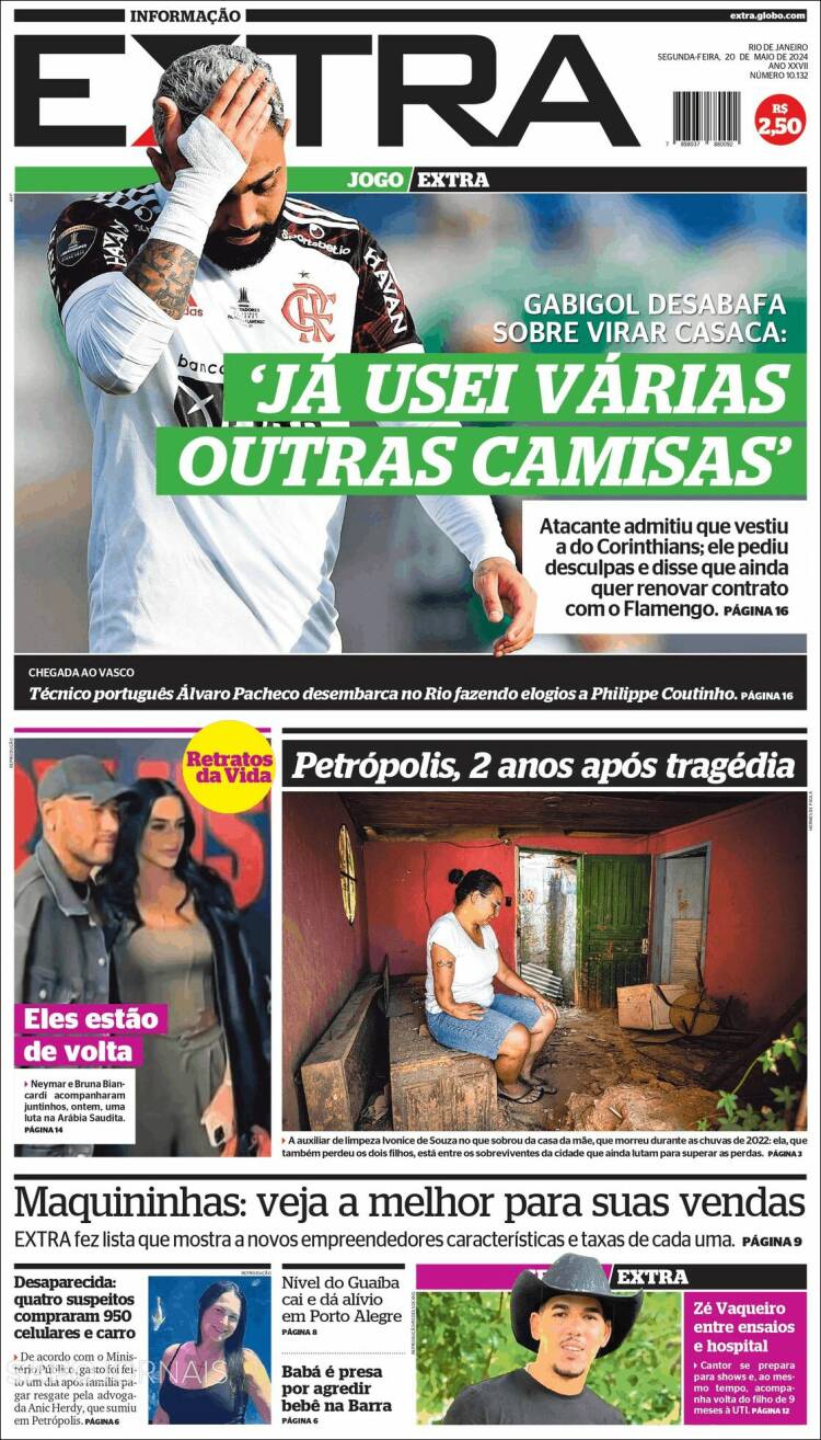 Portada de Extra (Brasil)