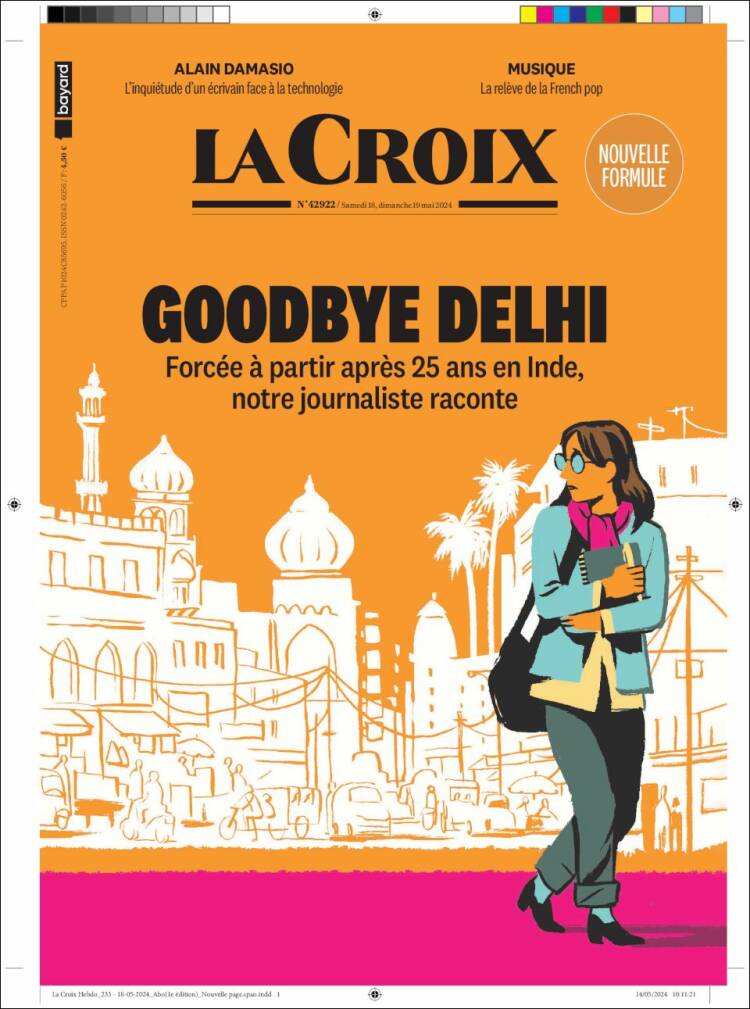 Portada de La Croix (Francia)