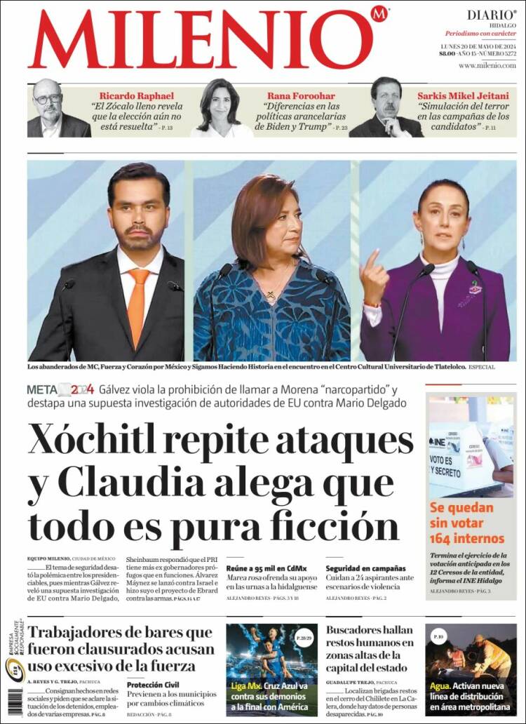 Portada de Milenio de Hidalgo (México)