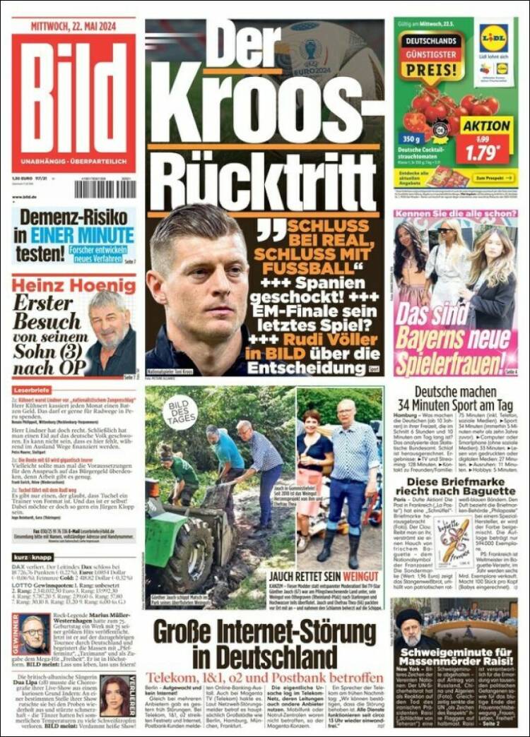 Portada de Bild (Alemania)