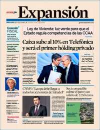 Portada de Expansión (España)