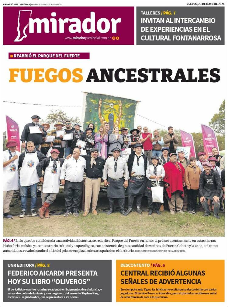 Portada de Mirador Provincial (Argentina)