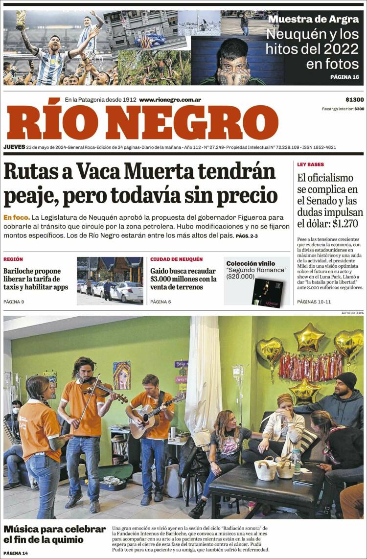 Portada de Rio Negro (Argentina)
