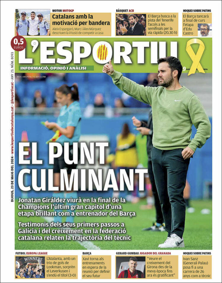 Portada de L'Esportiu (España)