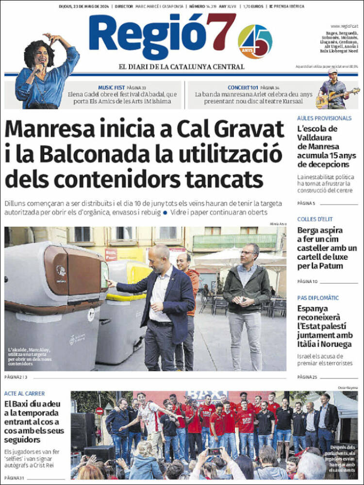 Portada de Regio7 (España)