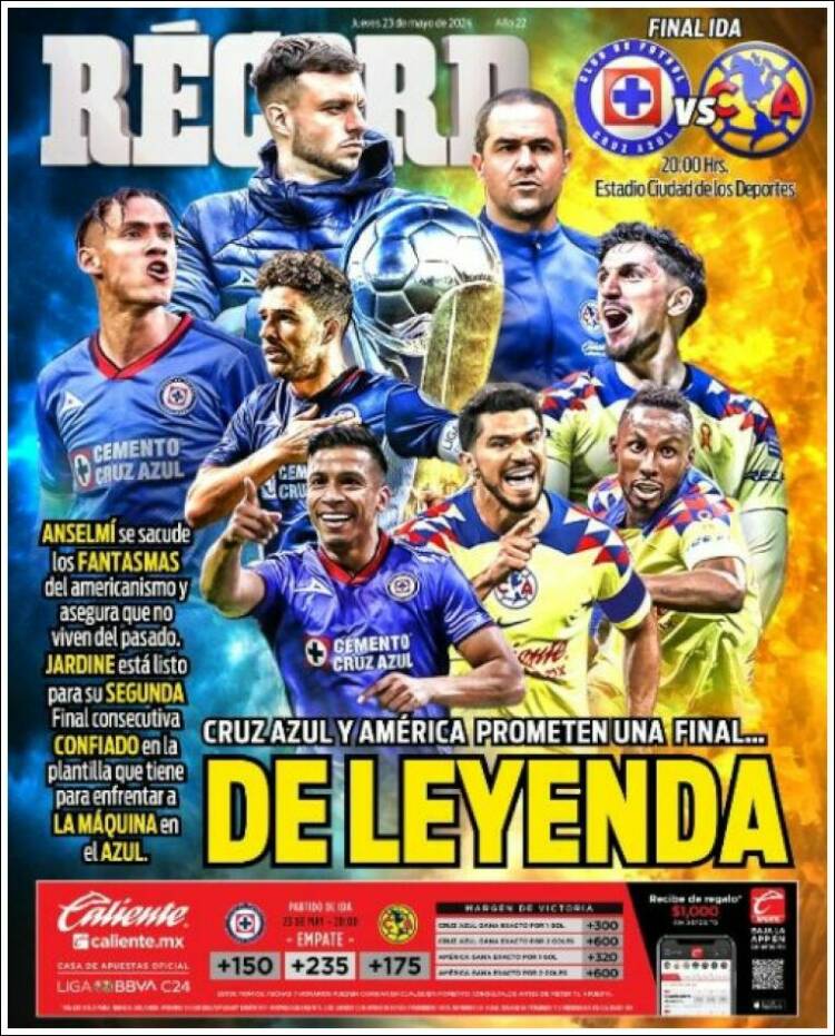 Portada de Record (M&eacute;xico)