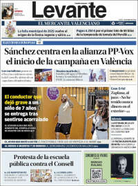 Portada de Levante (España)