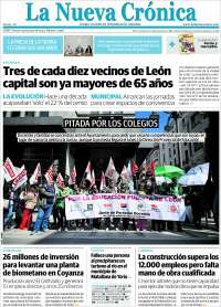 Portada de La Nueva Crónica (España)