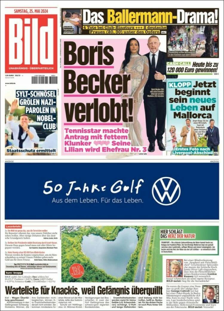 Portada de Bild (Alemania)