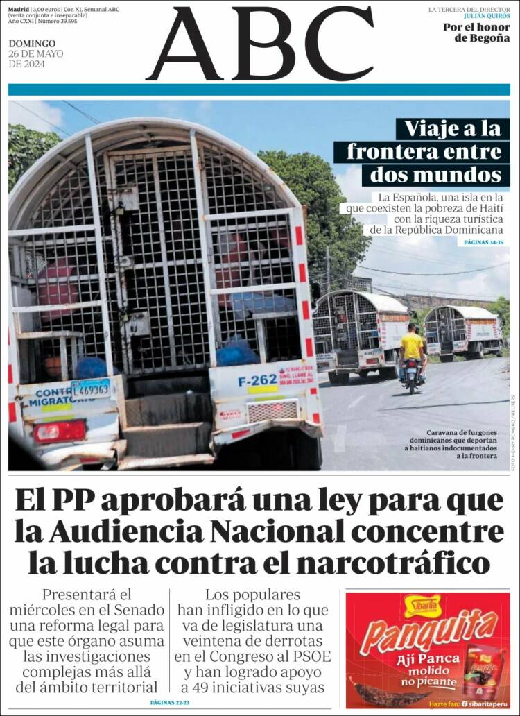 Portada de ABC (España)