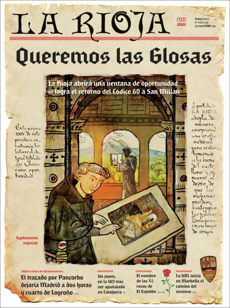 Portada de La Rioja (España)