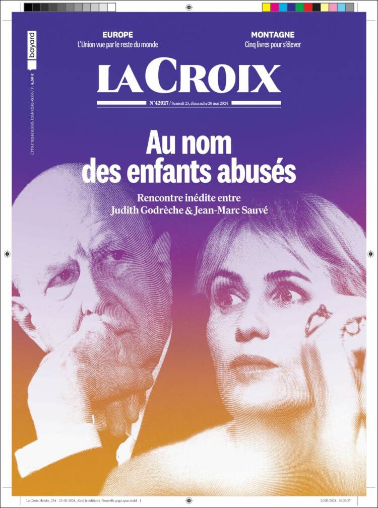 Portada de La Croix (Francia)