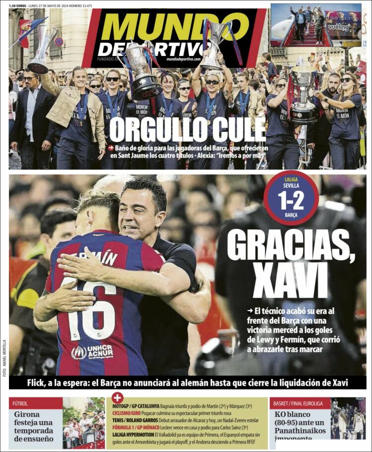 Portada de El Mundo Deportivo (España)