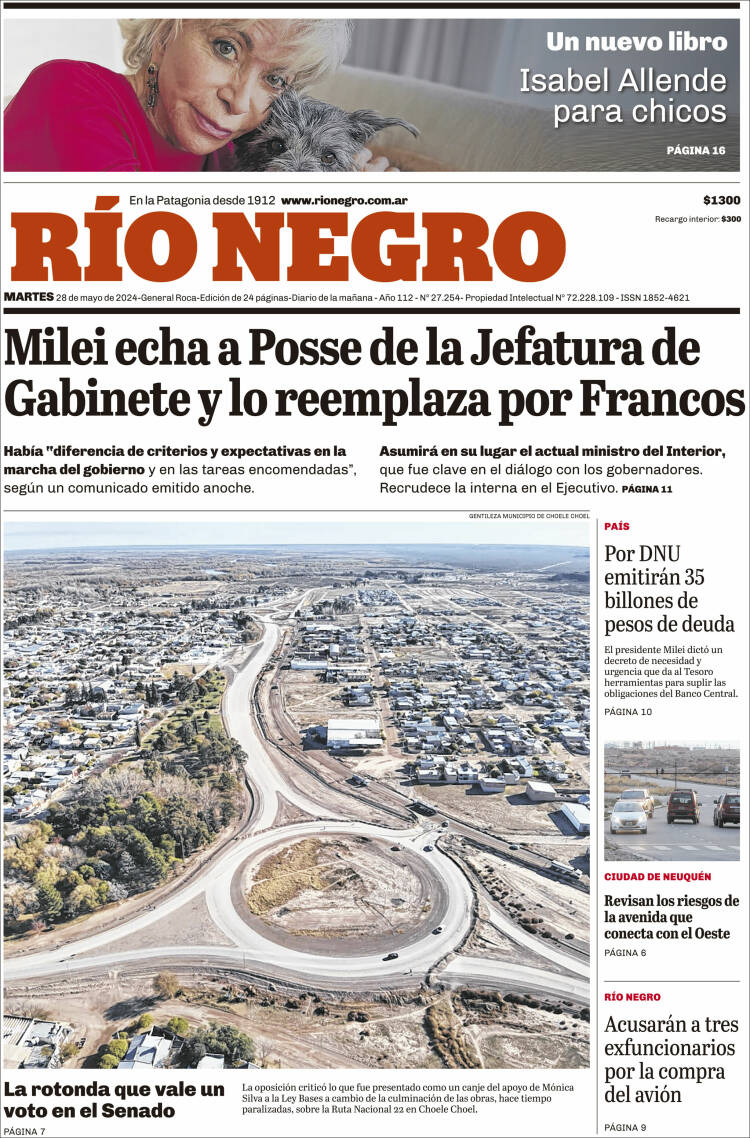 Portada de Rio Negro (Argentina)