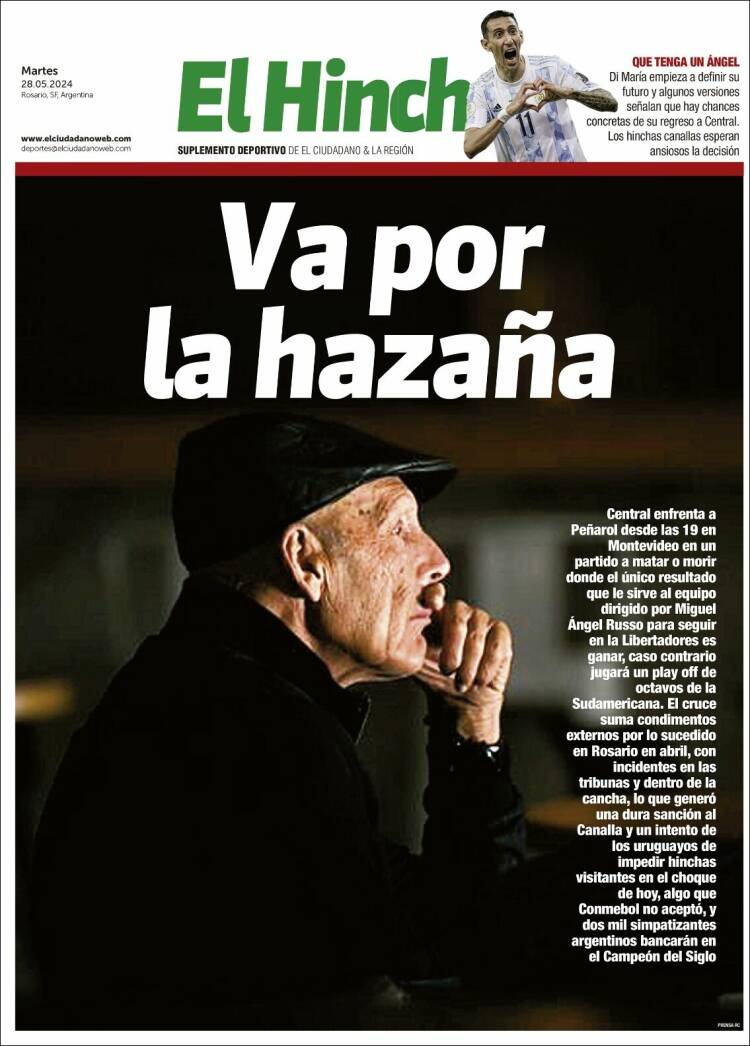 Portada de El Hincha (Argentina)