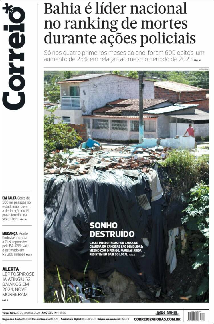 Portada de Correio* (Brasil)