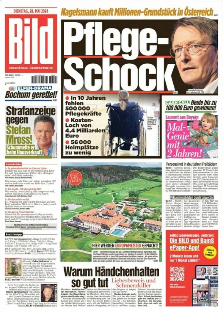 Portada de Bild (Alemania)