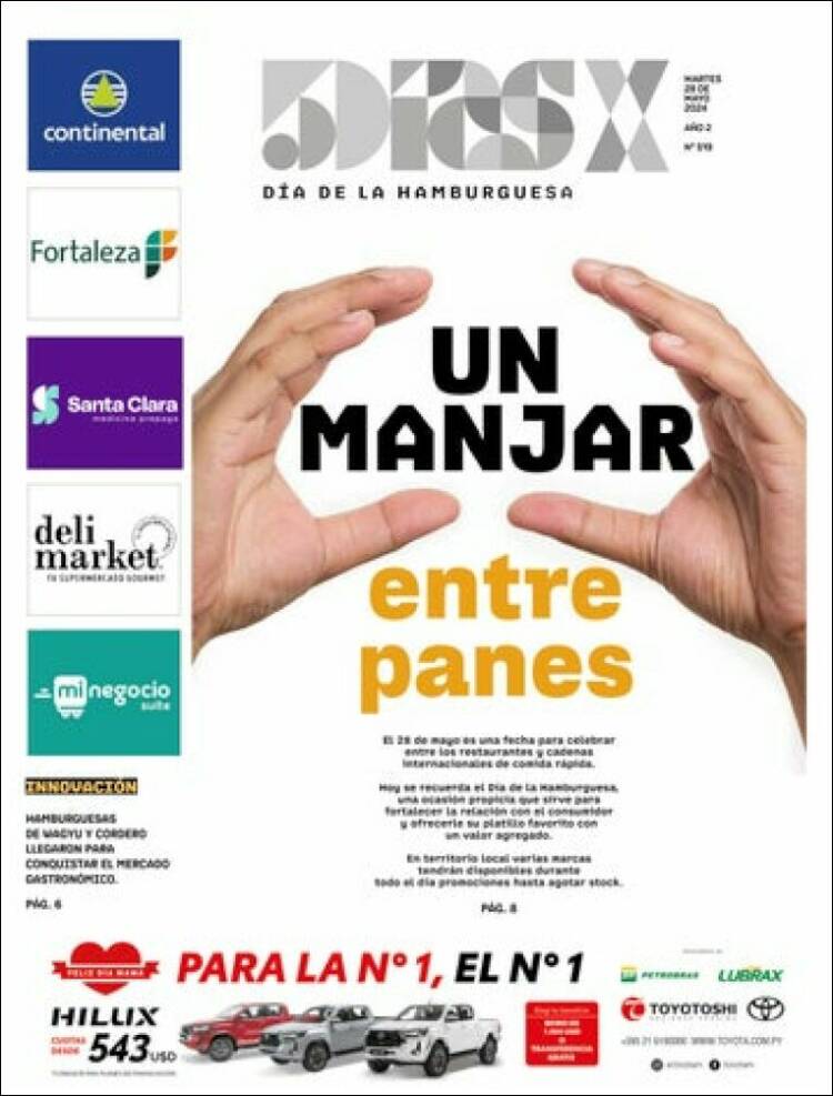 Portada de 5 Días (Paraguay)