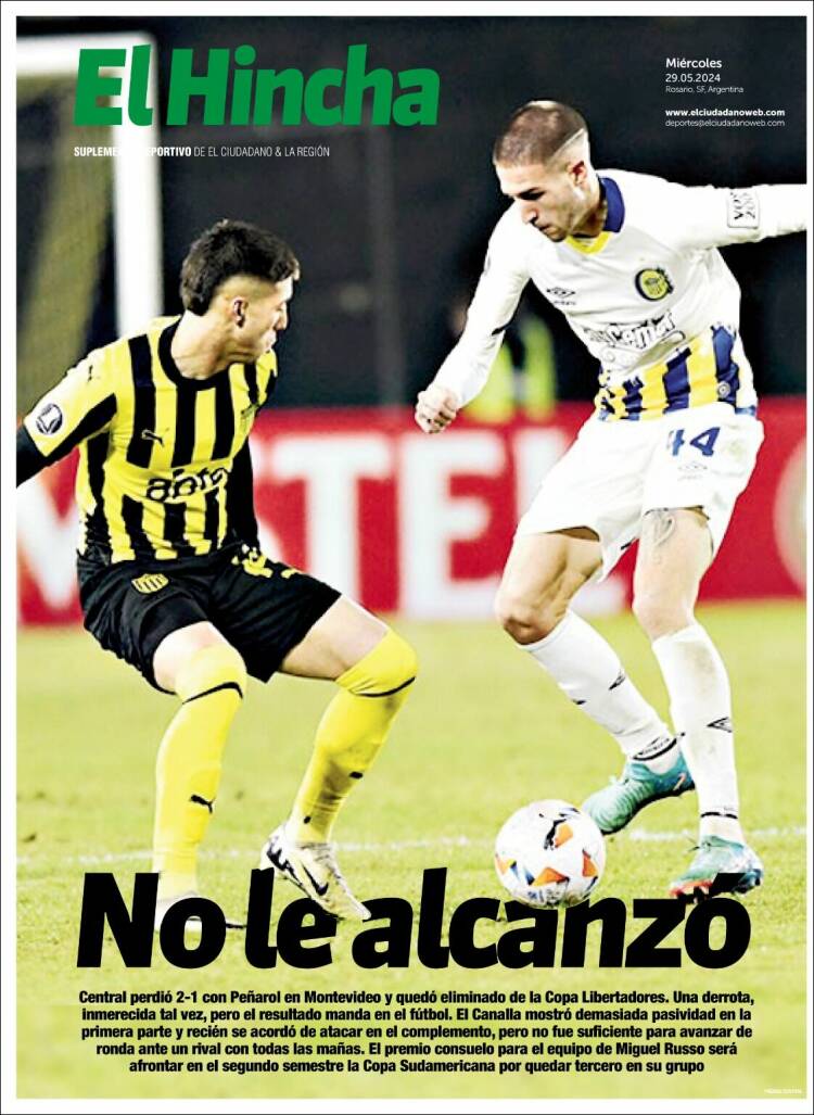 Portada de El Hincha (Argentina)