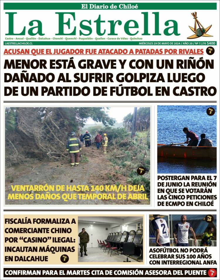 Portada de Estrella de Chiloé (Chile)