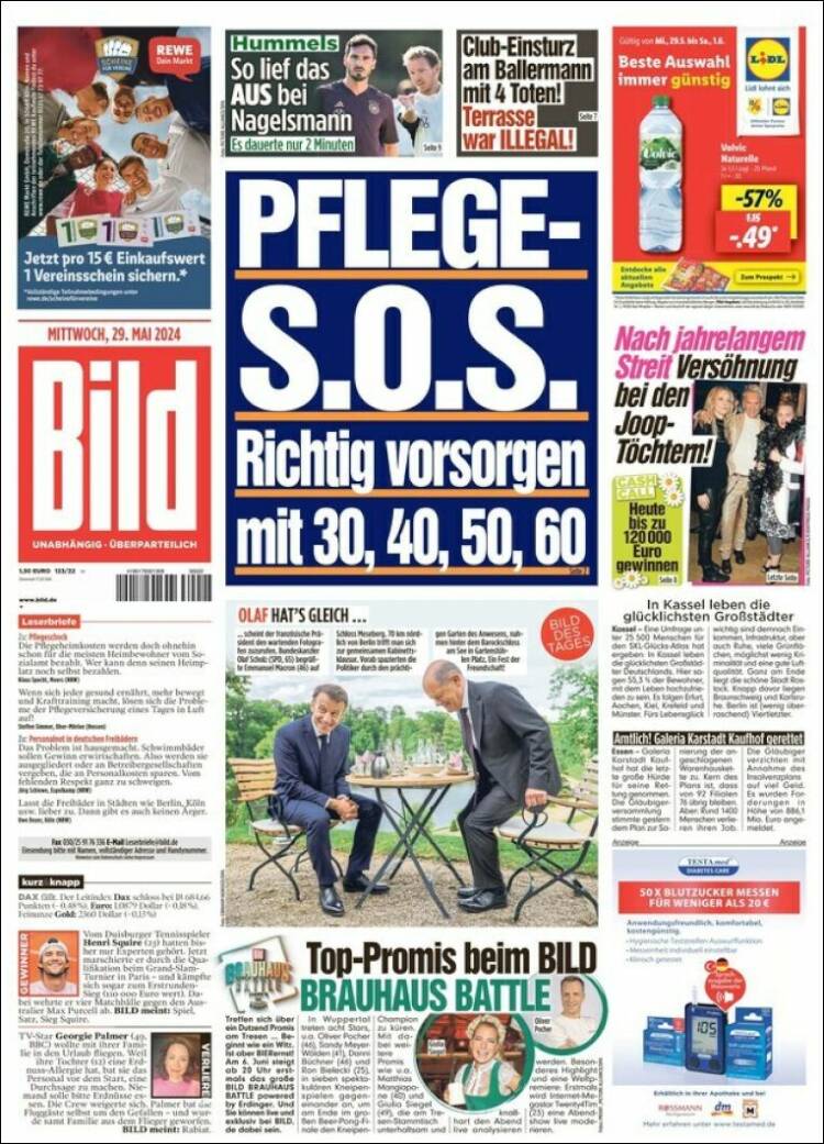 Portada de Bild (Alemania)