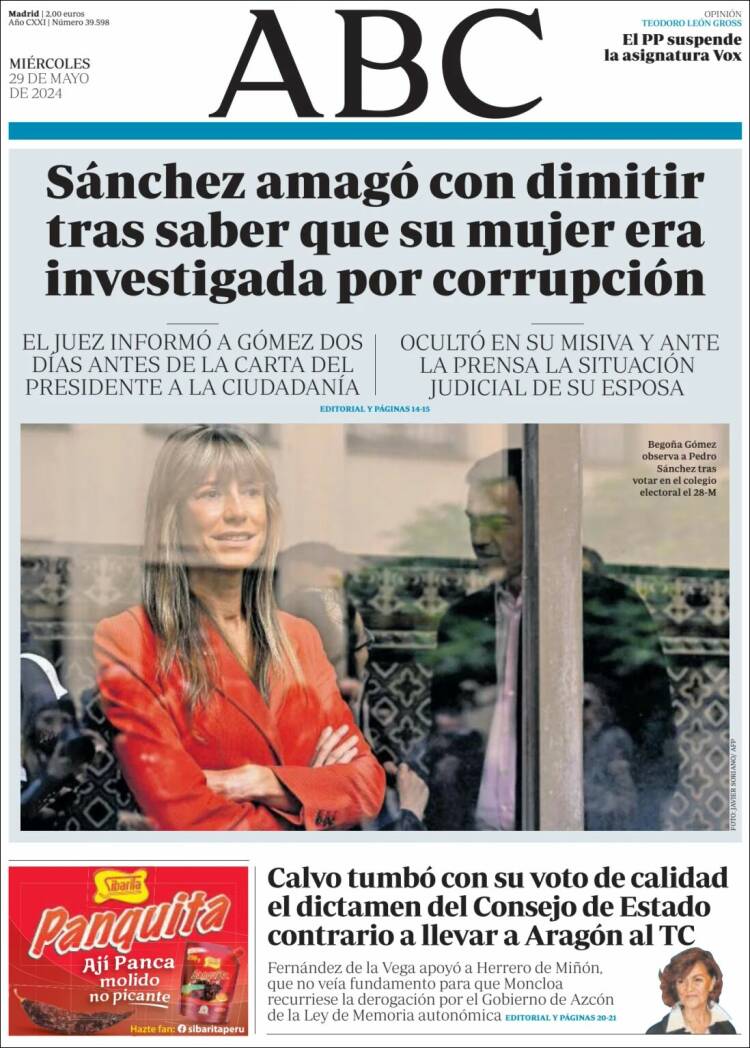 Portada de ABC (España)