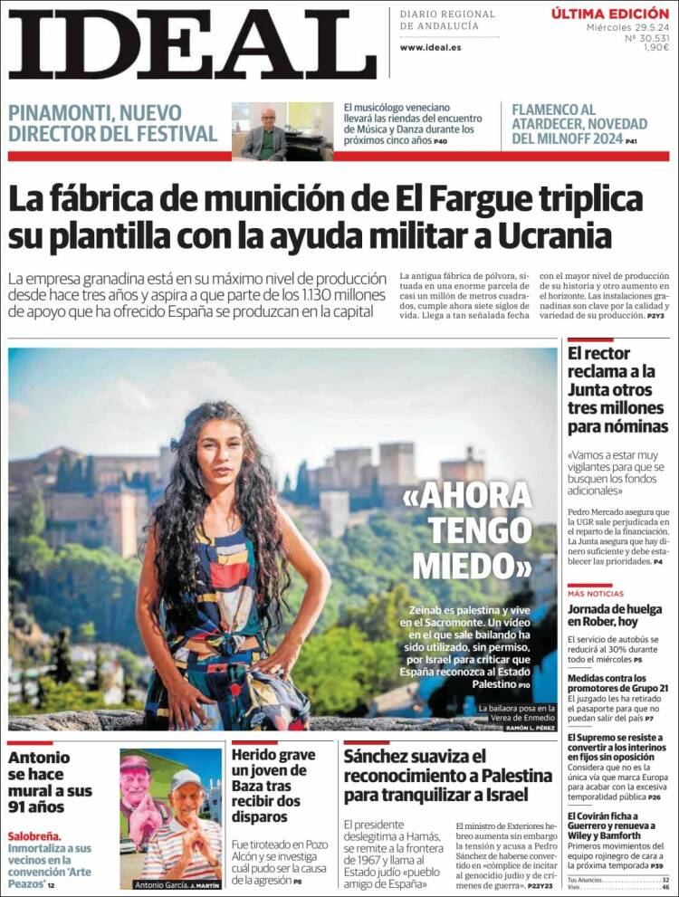 Portada de Ideal (España)